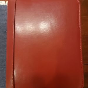 Franklin Covey "classic" leather binder